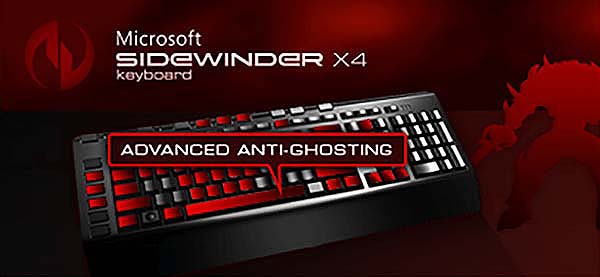 SideWinder X4 keyboard packaging